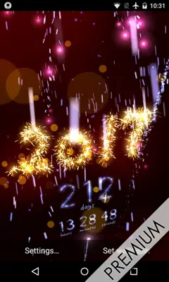 New Year 2023 countdown android App screenshot 1