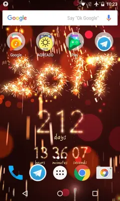 New Year 2023 countdown android App screenshot 8